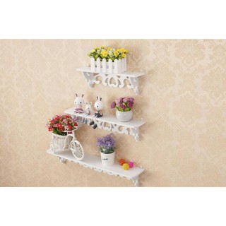 Rak Dinding Vintage 1 Set Isi 3 Pcs RAK DINDING VAS POT Rak Dinding Vintage 1 Set Isi 3 Pcs RAK DINDING VAS POT
