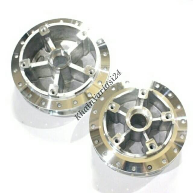 Tromol depan belakang chrome mx king 150