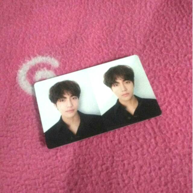 Official Photocard taehyung Love yourself tear versi R