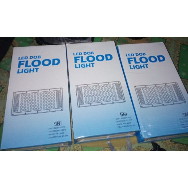 4 pcs lampu 50watt led 66