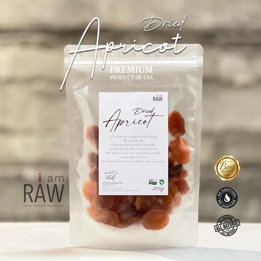 

IAM RAW BUAH APRICOT KERING | DRIED APRICOT USA PREMIUM