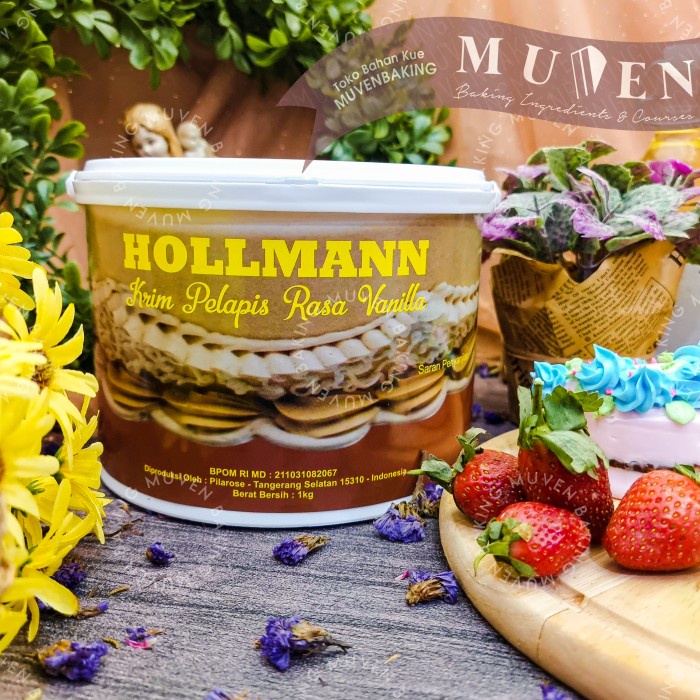 

Ee510 Butter Cream Hollmann 1 Kg / Hollman Buttercream Siap Pakai Ember 6Ggddv