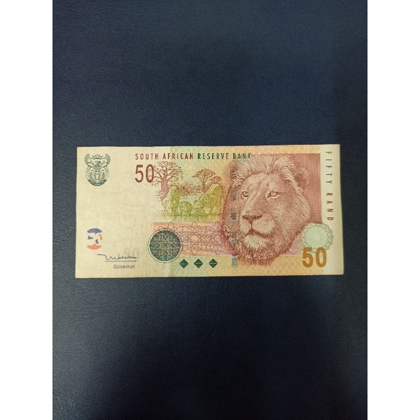 SOUTH AFRICA 50 RAND 2005 UANG ASING