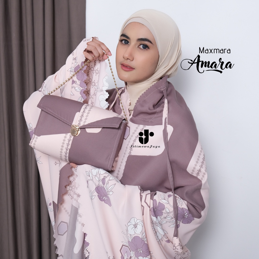 Mukena Maxmara 2in1 Amara series || Mukena Maxmara Daily 2in1 tas mewah || Mukena silky premium 2in1 amara tas mewah