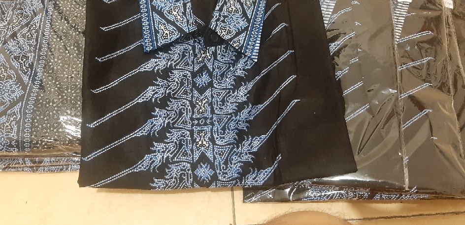 Batik Couple Keluarga Terbaru - Couple Batik Cardi Ori Garansi Termurah Shopee Motif Modang