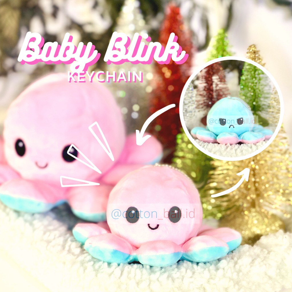 Baby Octopus (Keychain) Cotton Ball