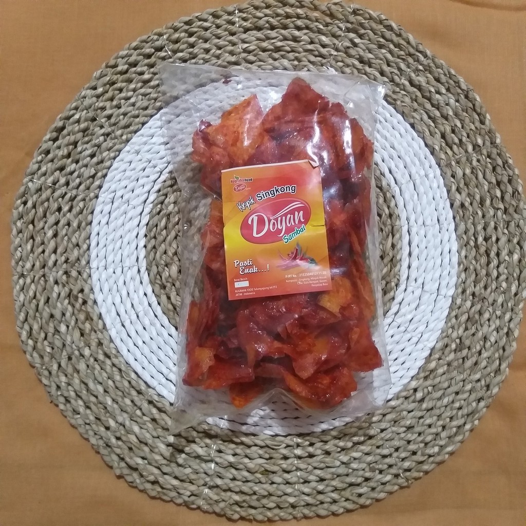 

JAJAN LEBARAN - Keripik Pedas Singkong Balado 500 gram