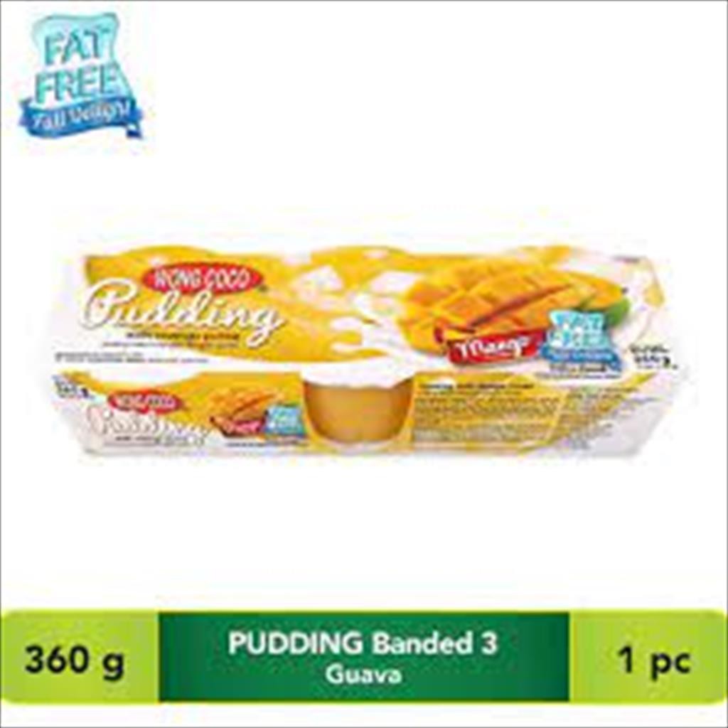 

Wong Coco Pudding Manggo Pure 360 Gram 3 Cup x 120 Gr Puding Rasa Mangga