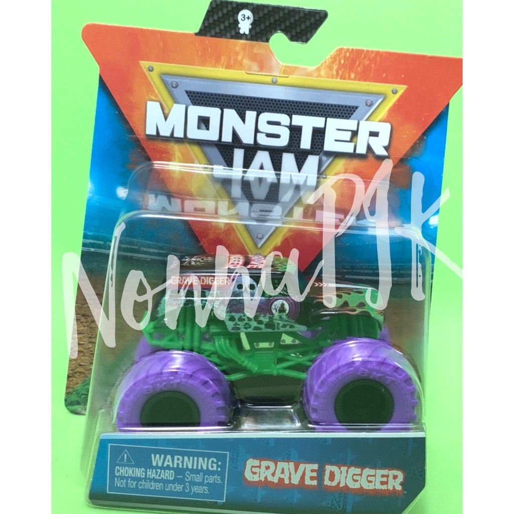 MONSTER JAM Grave Digger Hot Wheels Ori Spin Master ORIGINAL