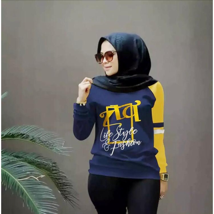 BAJU ZOLAQU /SWEATER ZOLAQU (COD) BAJU WANITA LENGAN PANJANG / SWEATER WANITA KEKINIAN / KAOS WANITA