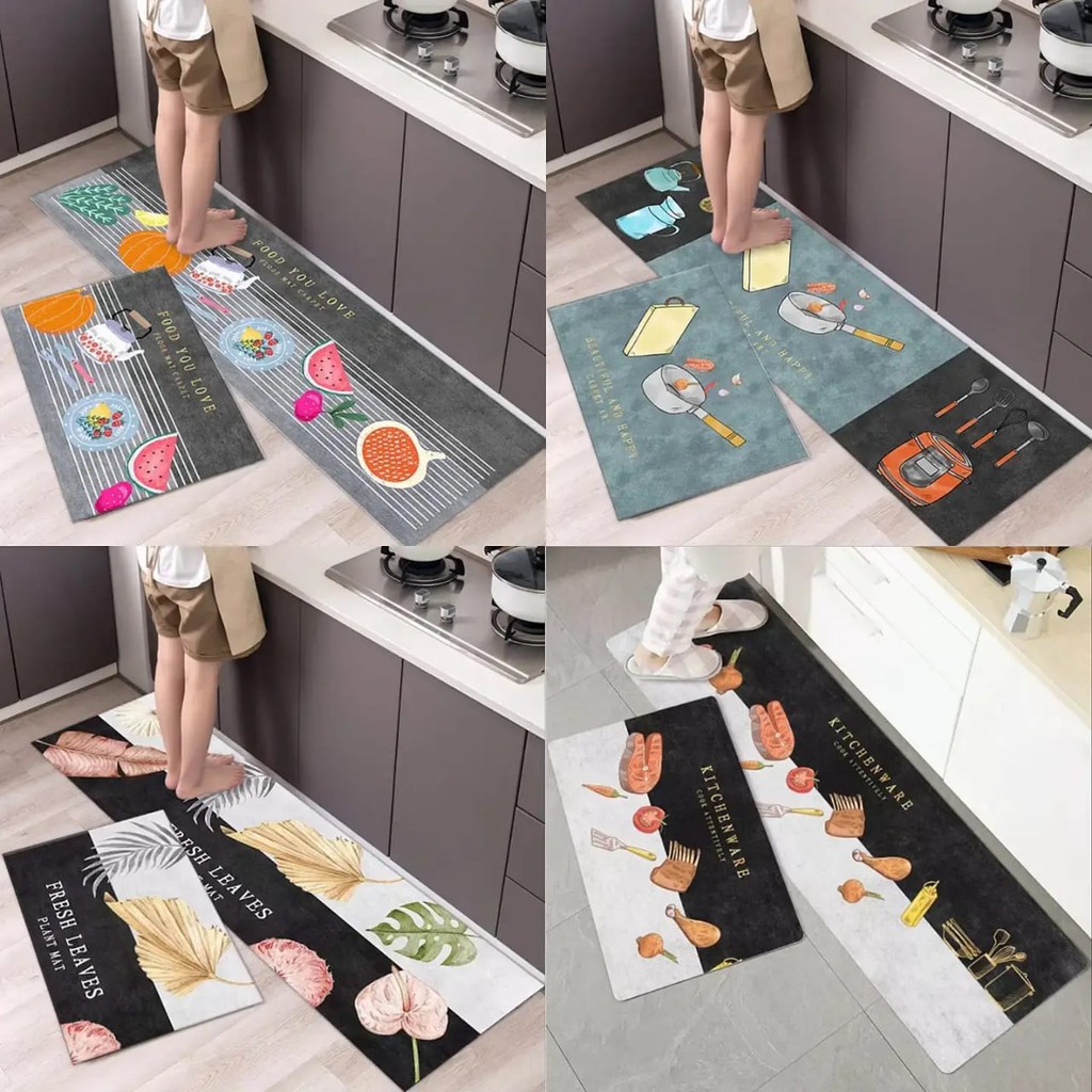 Keset Dapur Anti Slip 2IN1