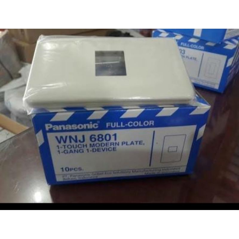 frame panasonic wnj 6801 faceplate wnj6801 panasonic 1 lubang