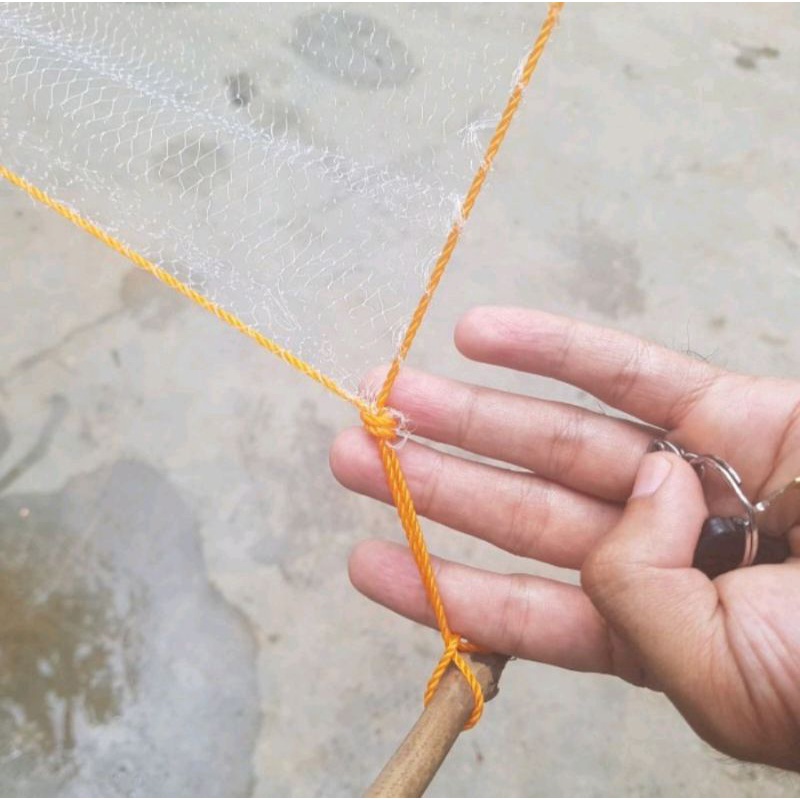 Jaring anco tradisional jaring ikan kecil jaring pukat jaring anco ikan kecil