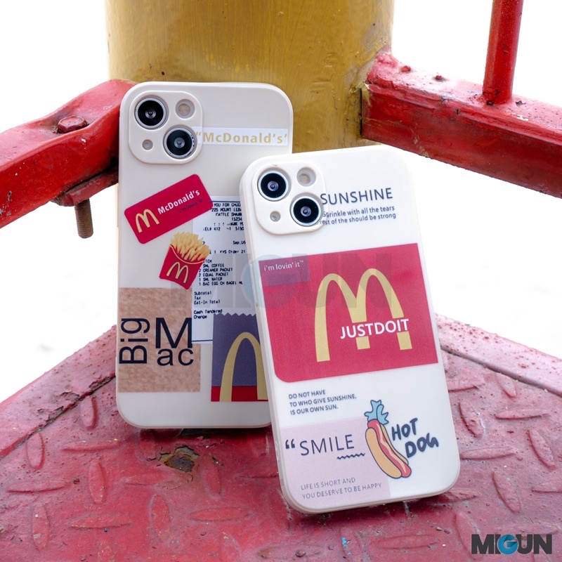 New! MCDONALD’S Softcase IPHONE 6 7 8 6+ 7+ 8+ X XR XSMAX 11 12 13 PRO PROMAX