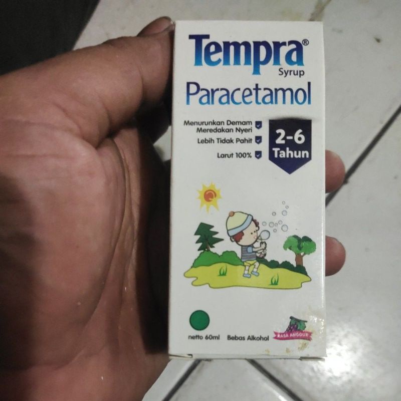 tempra syrup Paracetamol 60ml