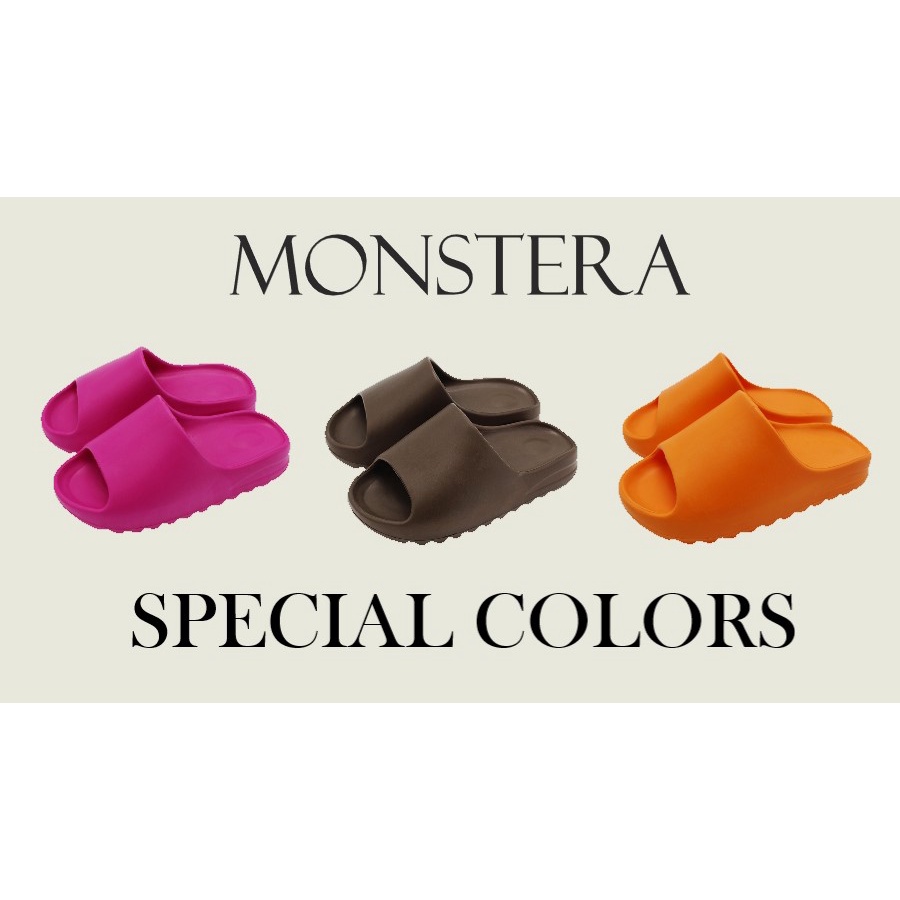 LUCKYMALL MONSTERA YEEZY SLIDE SPECIAL COLOR SANDAL YEEZY SLIDES KARET SLIPPER KANYE WEST TEBAL IMPORT