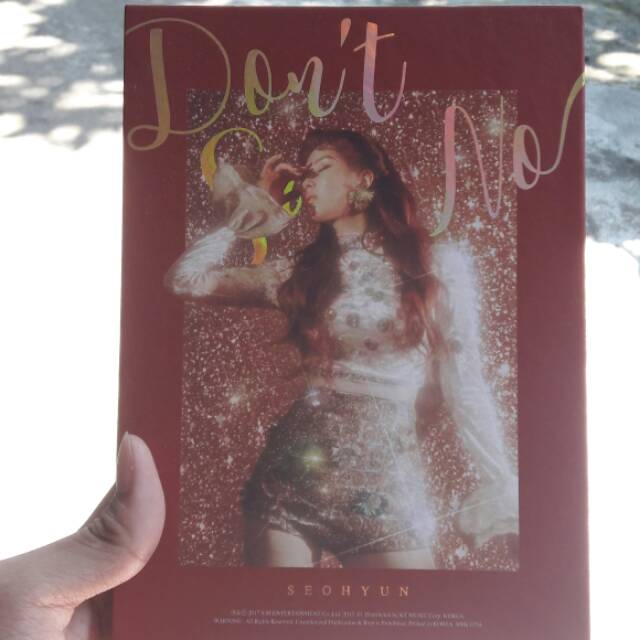[ READY ]ALBUM SEOHYUN DON'T SAY NO WITH PHOTOCARD
