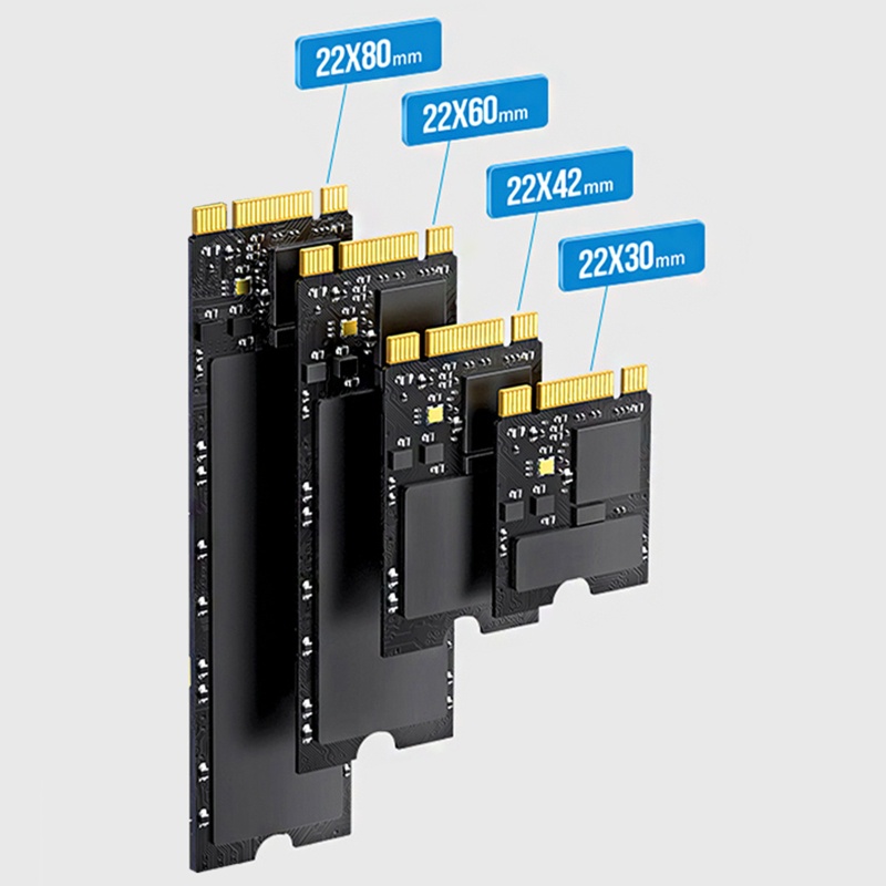 Bt Internal Pci-E 4.0 X4 Ke Untuk M.2 NVME Controller Card Adapter Support 2230-2280