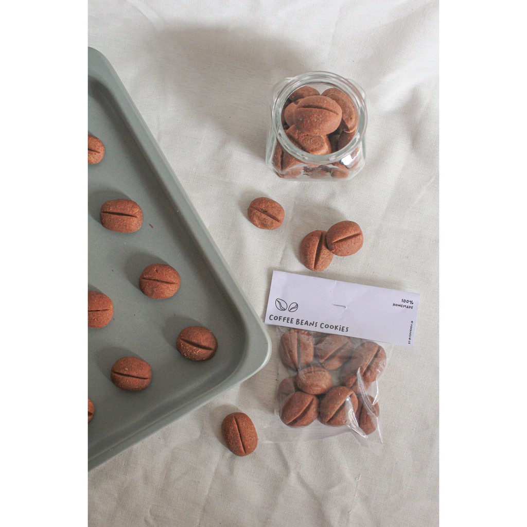 

kue kering kopi / coffee beans cookies 1 pack isi 10