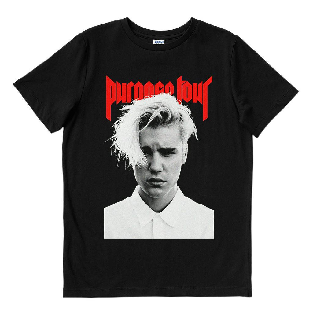 ( COD ) T-SHIRT / KAOS JUSTIN BIEBER - PURPOSE TOUR