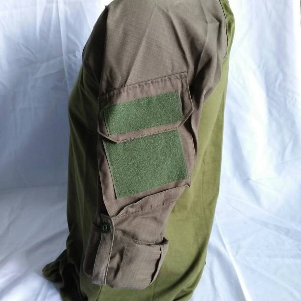 Kaos BDU Hijau Olive Lengan Panjang / Combat Shirt / Kaos BDU Green Olive/ode