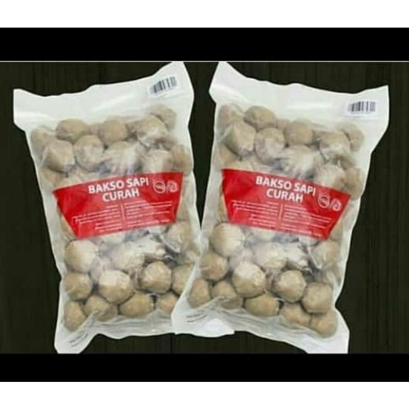 Jual Bakso Sapi Curah 1 Kg Shopee Indonesia