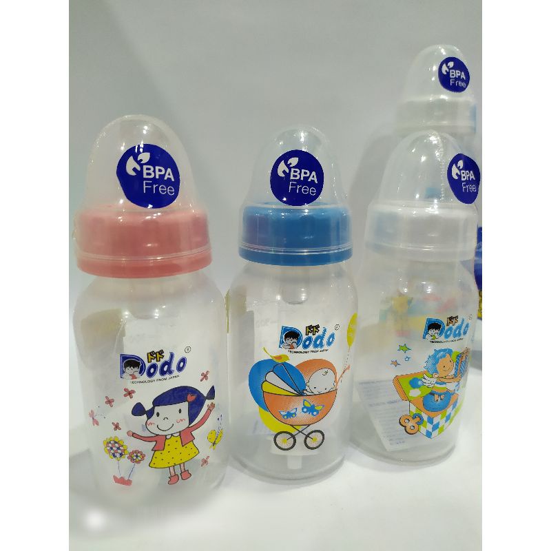 Botol DOT Dodo PP EKO 60ml BPA Free/ Anti Sendat