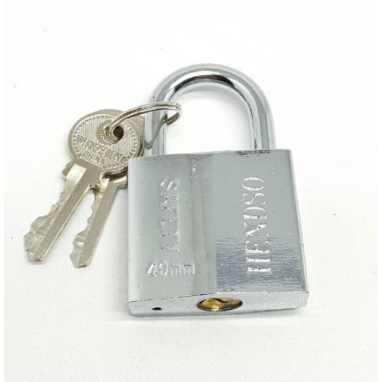 Hs-364 40 mm Gembok PER Chrome Inner Kuningan Gembok Pagar Gembok Rumah