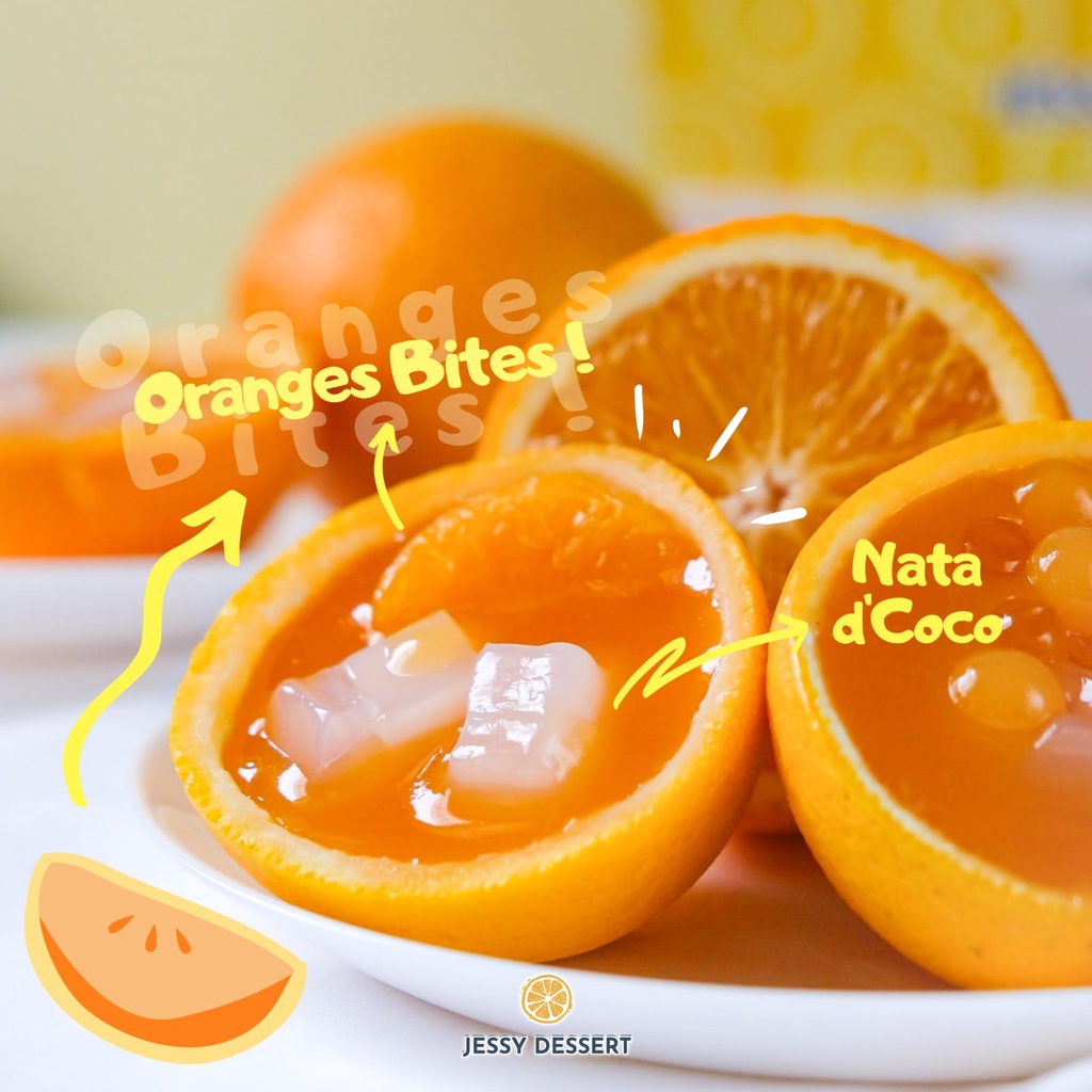 

[ReUpload. Page lama terhapus] Pudding Buah Segar Jeruk Oranges Dessert 100% Sunkist