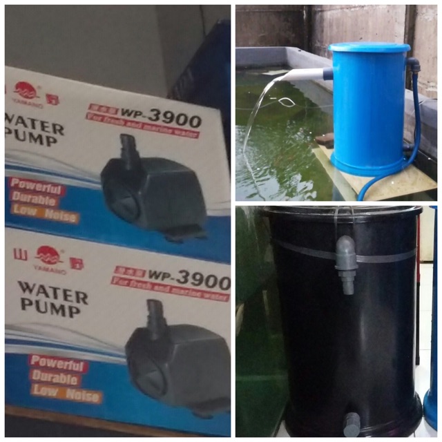 Tong filter kolam size M komplit dan Mesin yamano type 3900