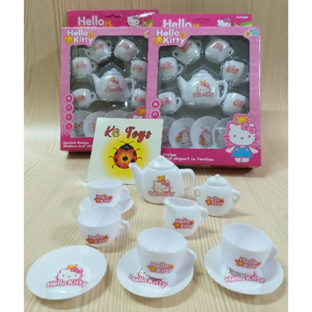 Mainan Cangkir Set Tea Set Frozen dan Hello kitty