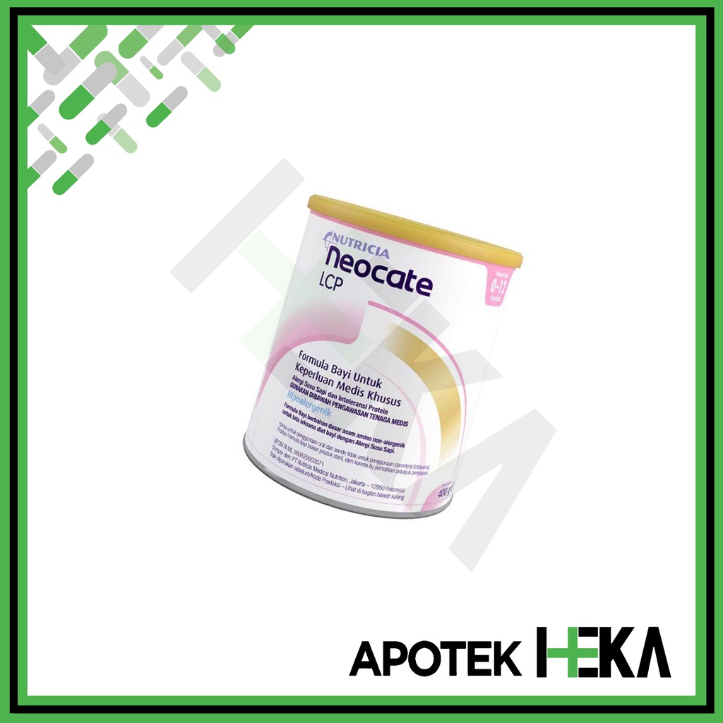 Neocate LCP 400 g - Susu Formula Alergi Susu Sapi 0-12 Bulan (SEMARANG)