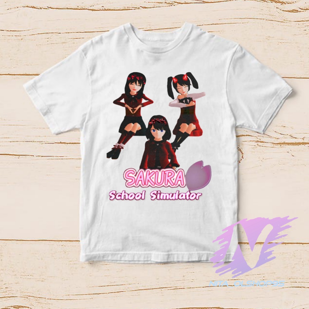 kaos sakura school simulator baju kaos anak sakura sahabat