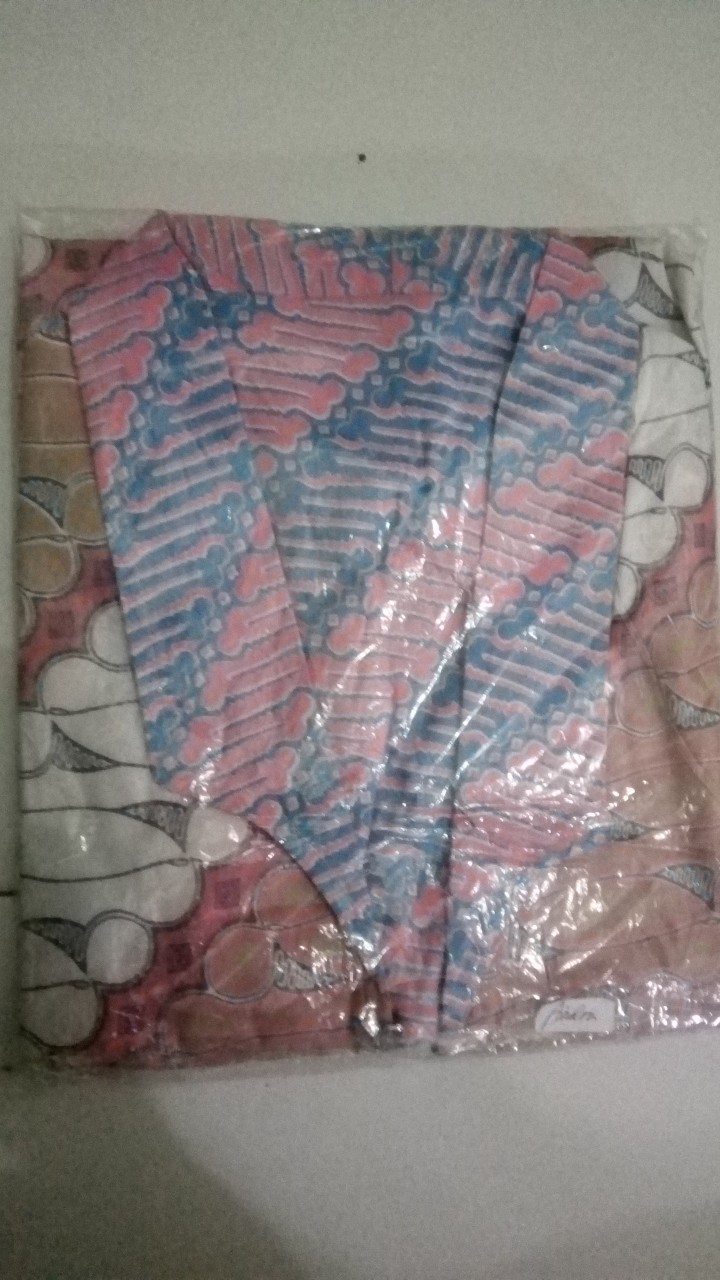 Aindra Batik Pekalongan Vest Pendek Bobal Bolak Balik Rompi
