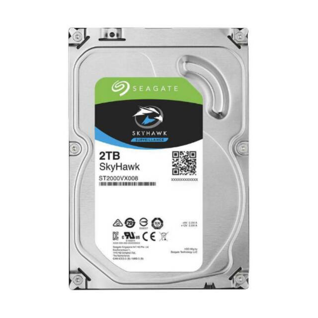 Hdd/harddisk 2TB/2000GB SKYHAWK SEAGATE 3'5inc for cctv/pc