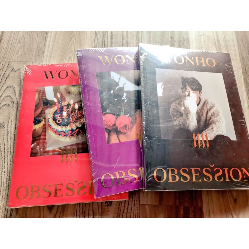 ALBUM WONHO - OBSESSION 1ST SINGLE ALBUM