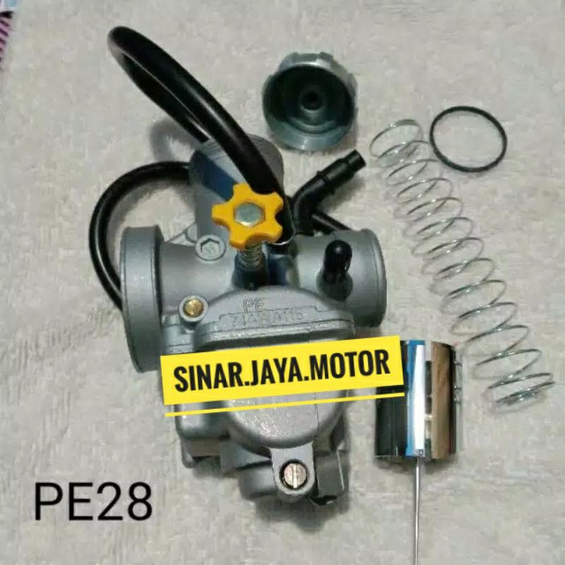 PAKET KARBULATOR PE GAS SPONTAN DAYTONA BESI / KARBU PE 28 PE 26 PE 24