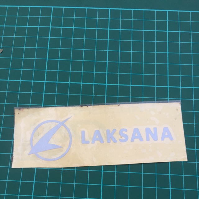 

Stiker logo laksana