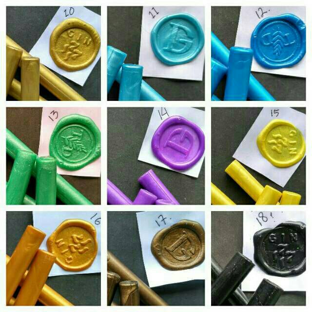 

Lilin Segel seal wax stamp stempel sealing candle