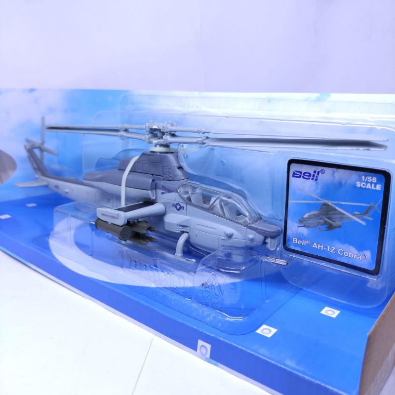 Diecast miniatur Pesawat Helicopter Bell AH-1Z COBRA MAINAN HELIKOPTER HADIAH ANAK MURAH