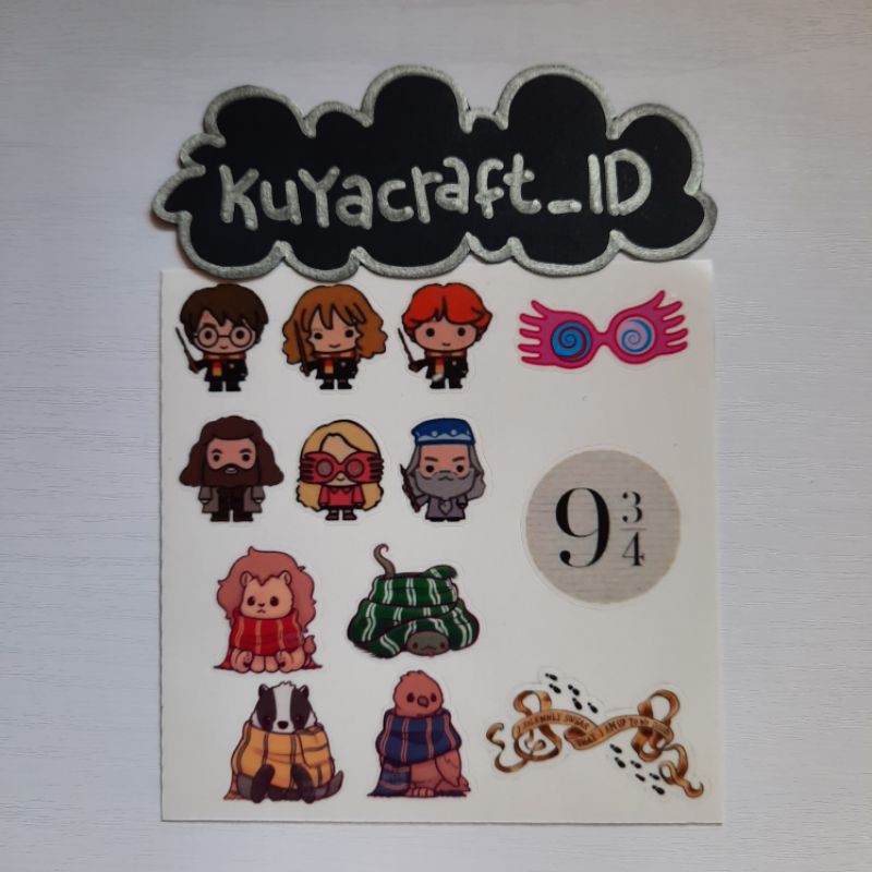 

Sticker Sheets Harry Potter Kawaii
