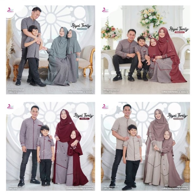 (CLOSE PO) SARIMBIT ROYAL FAMILY BY ALWA HIJAB (SCROLL KE KANAN)