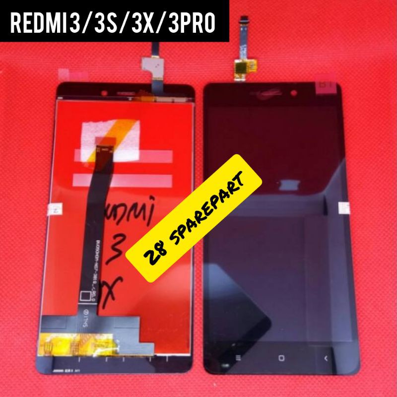 LCD FULLSET XIAOMI REDMI 3 / 3S / 3PRO + TOUCHSCREEN ORIGINAL COMPLETE