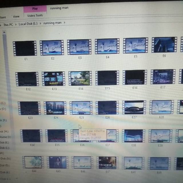 CD/FLASDISK VIDEO RUNNING MAN EPISODE 01-SEKARANG