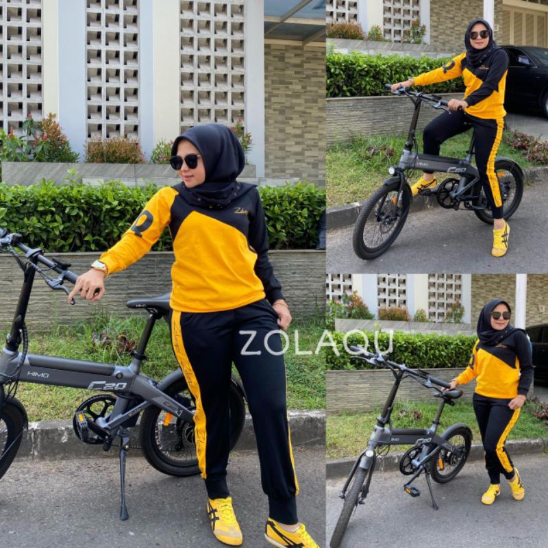 setelan sporty zolaQu Prod original