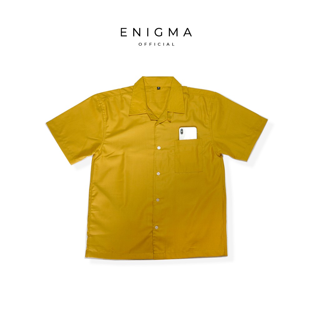 KEMEJA PRIA WANITA ORIGINAL ENIGMA SHORT SLEEVE KEMEJA