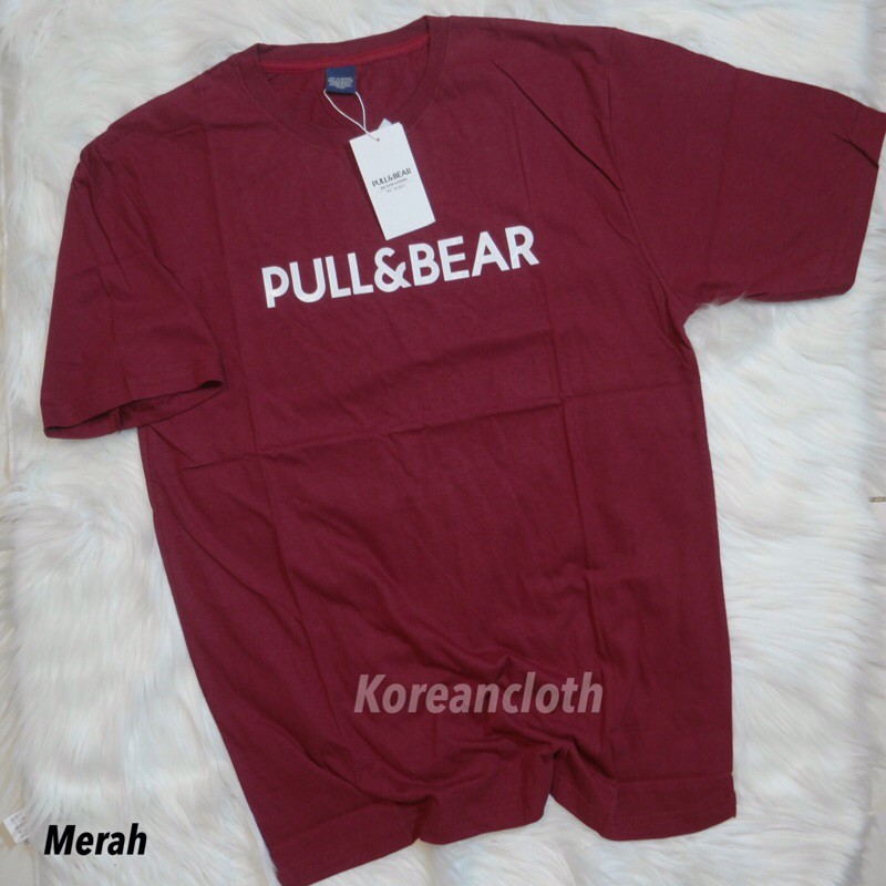 KAOS PULL &amp; BEAR TERMURAH PRIA REMAJA DEWASA