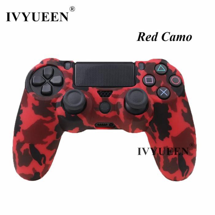 red camo playstation controller