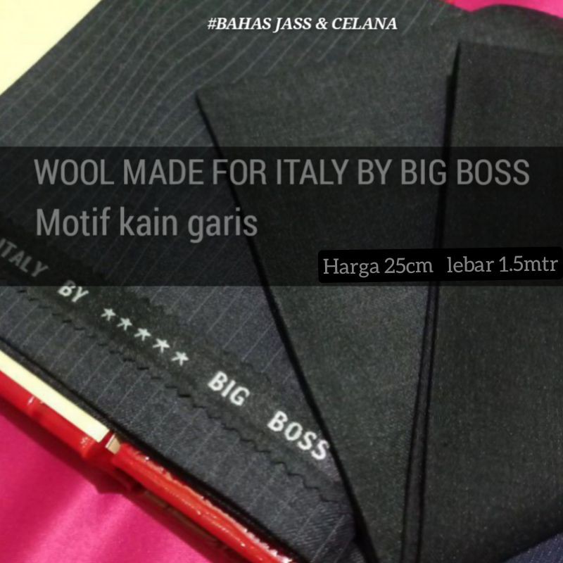 KAIN WOOL 25cm BAHAN JAS BAHAN CELANA / KAIN SEMI WOOL