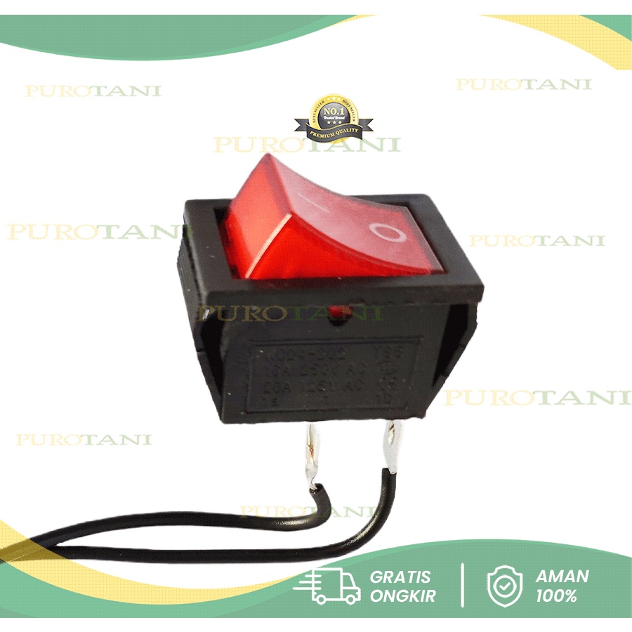 Saklar Sprayer Elektrik Switch On Off Tangki Cas Baterai Aki